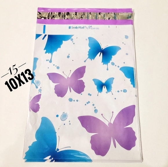 🦋 💜HOST PICK🦋BUTTERFLY POLY MAILER BUNDLE•30💜🦋 - Picture 3 of 7